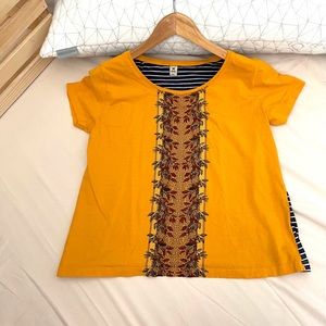 CASUAL Yellow Tshirt Size S